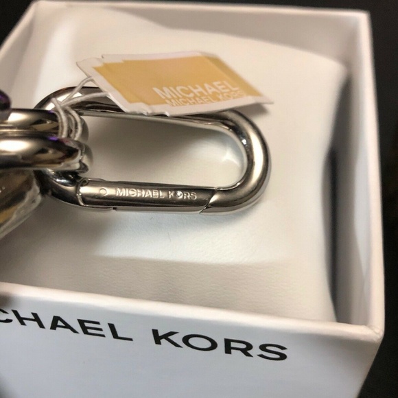 Michael Kors Iconic Links Silvertone Bracelet $165 - Picture 4 of 5